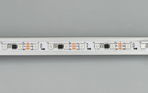 Лента SPI-B60-10mm 12V RGB-PX3 (14.4 W/m, IP20, 5060, 5m) (Arlight, Открытый, IP20)