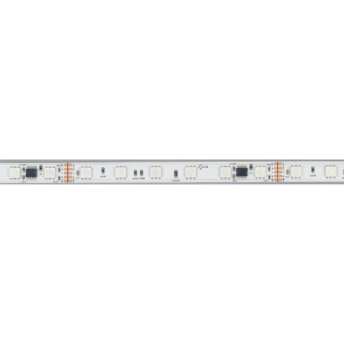 Лента герметичная DMX-PS-B60-12mm 24V RGB-PX6 (14 W/m, IP67, 5060, 5m) (Arlight, -)
